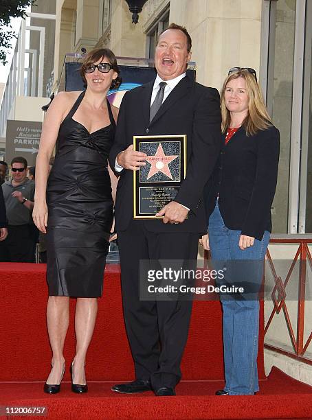 Evi Quaid, Randy Quaid and Mare Winningham during Randy Quaid Honored With A Star On The Hollywood Walk Of Fame at Hollywood Blvd. In Hollywood,...