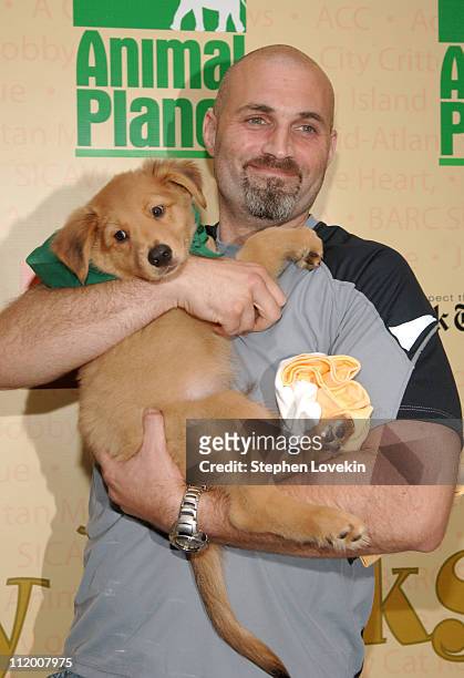 Marc Kudisch during Broadway Barks 7 at Shubert Alley in New York City, New York, United States.