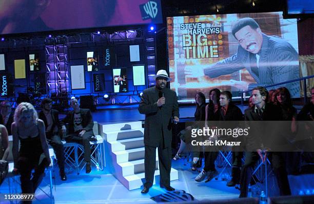 Steve Harvey during WB Primetime 2004-2005 Upfront at Madison Square Garden in New York City, New York, United States.