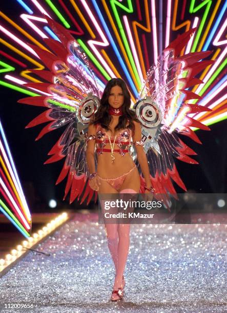 Adriana Lima during 9th Annual Victoria's Secret Fashion Show - Runway at The New York State Armory in New York City, New York, United States.