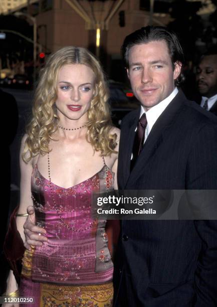 Heather Graham and Edward Burns during "Committed" Los Angeles Premiere in Westwood, California, United States.