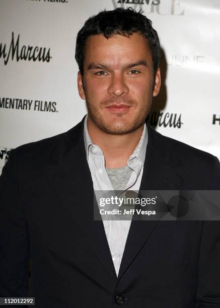 Balthazar Getty during Men's Vogue Hosts a Private Screening of "Helmut" by June with Brett Ratner at Neiman Marcus in Beverly Hills, California,...