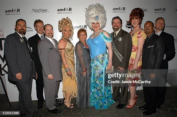 The Imperial Court of New York during 13th Annual amfAR Boathouse Rocks Benefit at Tavern on the Green at Tavern On The Green in New York City, New...
