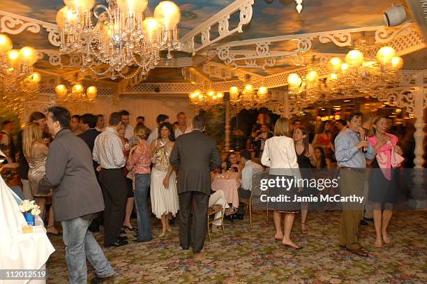 Atmosphere during 13th Annual amfAR Boathouse Rocks Benefit at Tavern on the Green at Tavern On The Green in New York City, New York, United States.