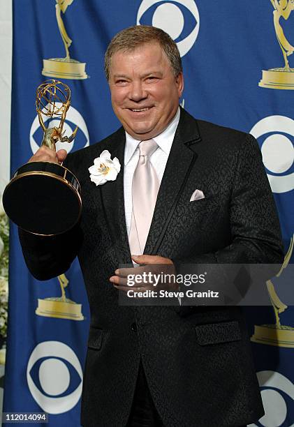 William Shatner, winner of Outstanding Supporting Actor In A Drama Series for "Boston Legal"