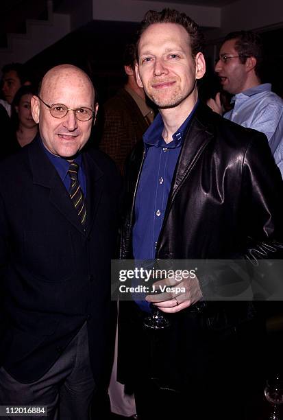 Ed Pressman and Wayne Kramer during Lions Gate Celebrates the Acquisition of Artisan Entertainment in Los Angeles, California, United States.