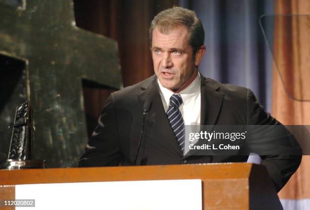 Producer of the Year Mel Gibson during The 8th Annual Hollywood Film Festival Awards Ceremony - Show at The Beverly Hilton Hotel in Beverly Hills,...