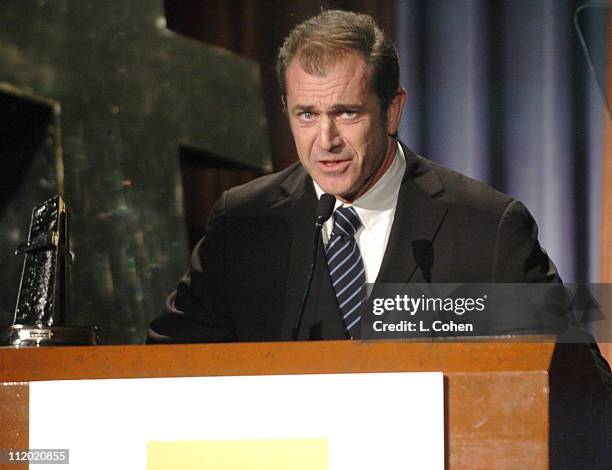 Producer of the Year Mel Gibson during The 8th Annual Hollywood Film Festival Awards Ceremony - Show at The Beverly Hilton Hotel in Beverly Hills,...