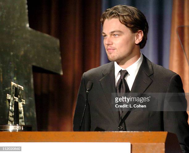 Actor of the Year Leonardo DiCaprio during The 8th Annual Hollywood Film Festival Awards Ceremony - Show at The Beverly Hilton Hotel in Beverly...