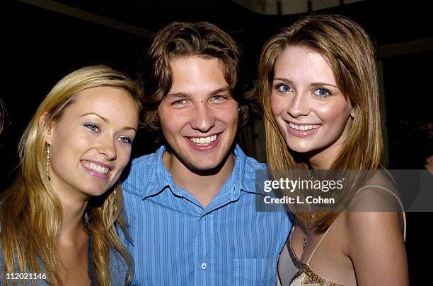 Olivia Wilde, Michael Cassidy and Mischa Barton of "The O.C."