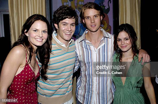 Jennifer Morrison of "House", Adam Brody of "The O.C.", Jesse Spencer of "House" and Rachel Bilson of "The O.C."