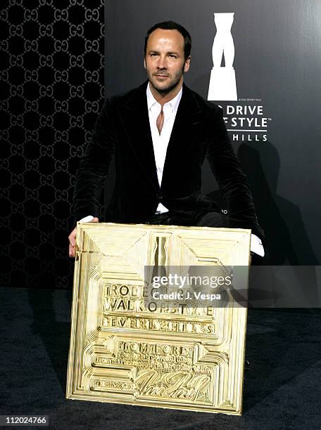 Tom Ford Rodeo Drive Store 361 Rodeo Drive Walk Of Style Event Honoring Tom Ford Inside Stock ...
