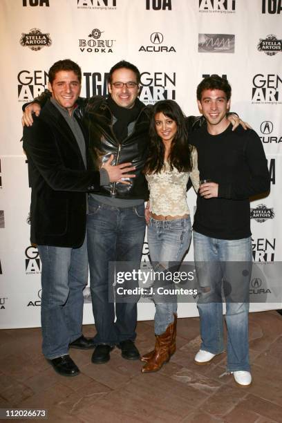 Haguy Wigdor, A.J. Tannen, Noureen DeWulf and Ben Newmark