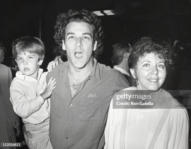 Mandy Patinkin , Kathryn Grody and son during "Snow White" Anniversary Premiere at Radio City Music Hall in New York City, New York, United States.