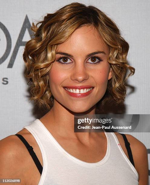 Ashley Bashioum during SOAPnet 5th Anniversary Party at Bliss in Los Angeles, California, United States.