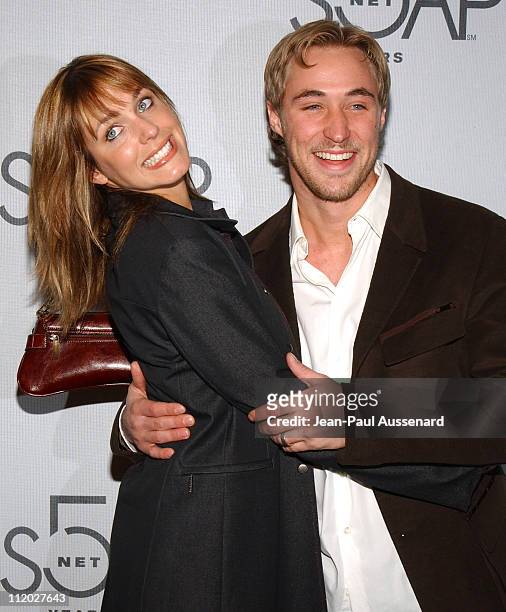Arianne Zuker and Kyle Lowder during SOAPnet 5th Anniversary Party at Bliss in Los Angeles, California, United States.