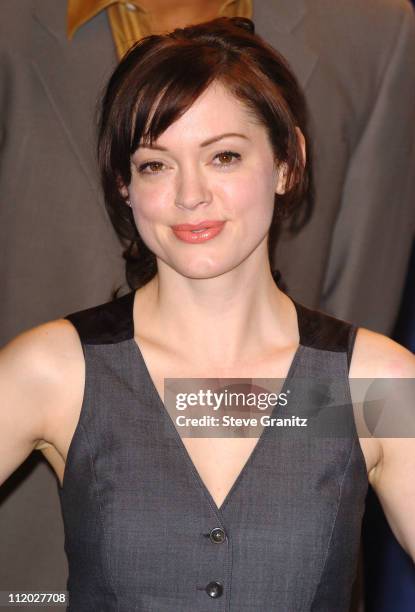 Rose McGowan during "Charmed" Celebrates 150 Episodes and First Season on DVD at Paramount Studios in Los Angeles, California, United States.