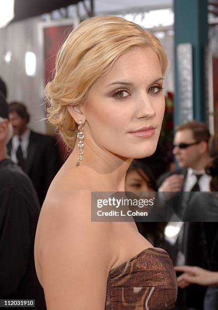 Maggie Grace 10618_lc0217.jpg during TNT Broadcasts 12th Annual Screen Actors Guild Awards - Red Carpet at Shrine Expo Hall in Los Angeles,...