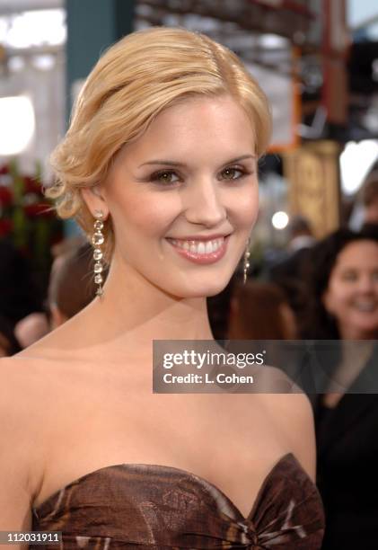 Maggie Grace 10618_lc0220.jpg during TNT Broadcasts 12th Annual Screen Actors Guild Awards - Red Carpet at Shrine Expo Hall in Los Angeles,...