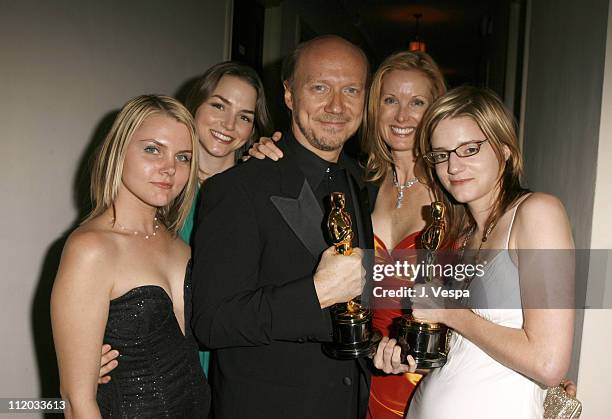 Paul Haggis, winner Best Original Screenplay and Best Picture for "Crash" and guests