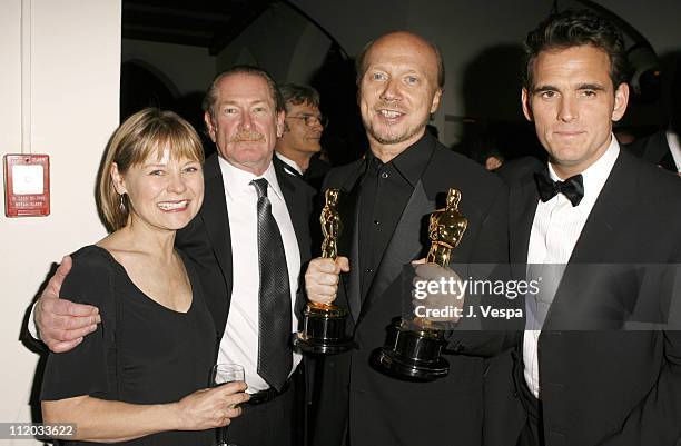 Paul Haggis, winner Best Original Screenplay and Best Picture for "Crash" , Matt Dillon and guests