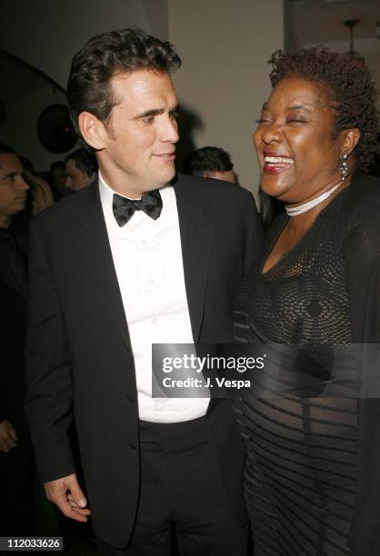 Matt Dillon and Loretta Devine during Lionsgate 2006 Oscar Party at Chateau Marmont in West Hollywood, California, United States.