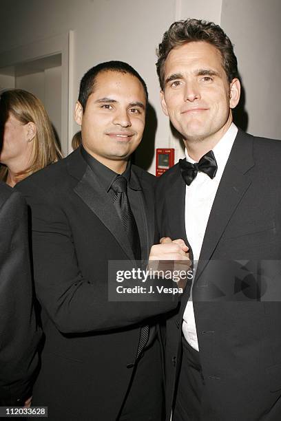 Michael Pena and Matt Dillon during Lionsgate 2006 Oscar Party at Chateau Marmont in West Hollywood, California, United States.