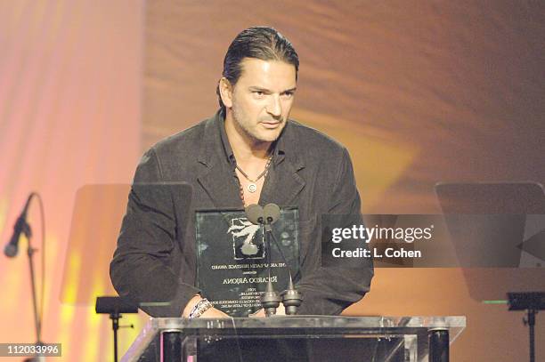 Ricardo Arjona during ASCAP El Premio Music Awards at Beverly Hilton Hotel in Beverly Hills, California, United States.
