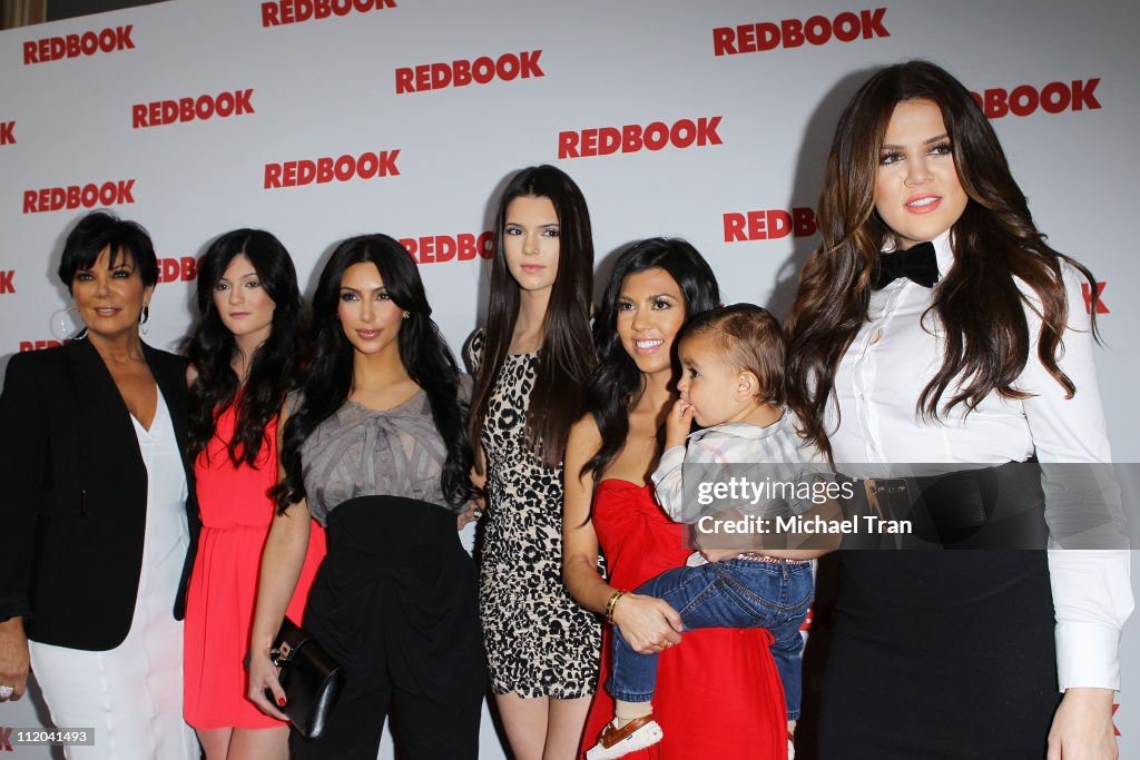 Redbook Celebrates First-Ever Family Issue With The Kardashians