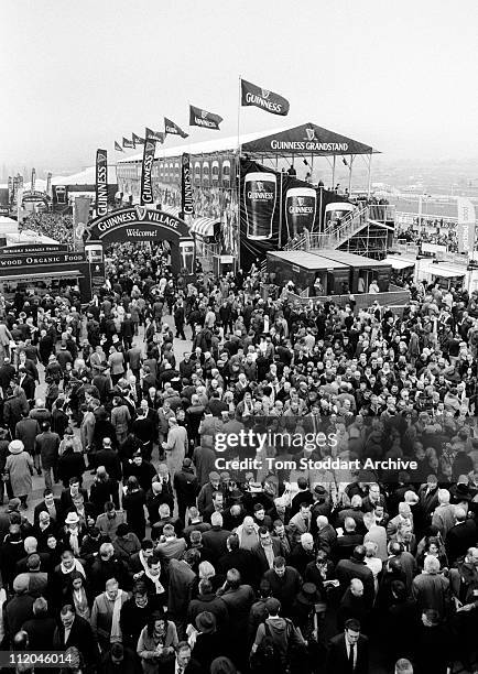 Scenes from the 2011 Cheltenham centenary Festival. The world famous race meeting attracted huge crowds of spectators to watch racings elite jockeys...