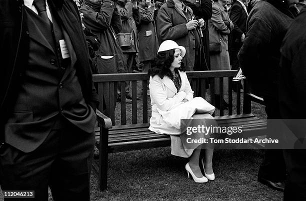 Scenes from the 2011 Cheltenham centenary Festival. The world famous race meeting attracted huge crowds of spectators to watch racings elite jockeys...