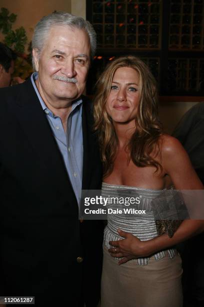 John Aniston and Jennifer Aniston during "The Break Up" Los Angeles Premiere - After Party in Los Angeles, California, United States.
