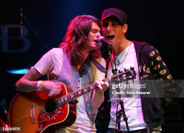 William Beckett of The Academy Is... And Gabe Saporta of Cobra Starship