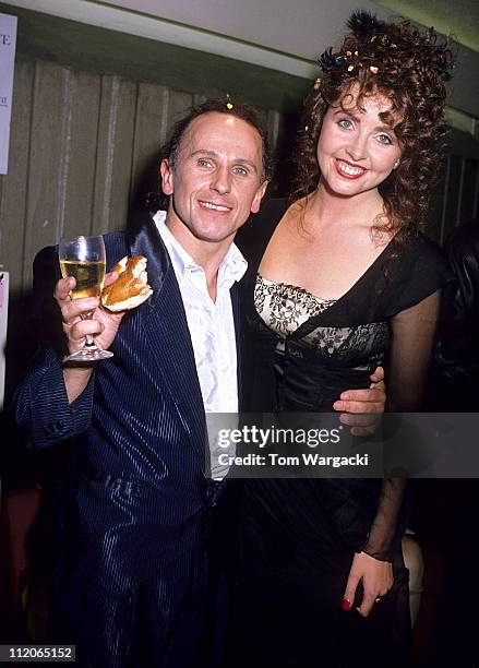 Wayne Sleep and Sarah Brightman during "Cats" Eighth Birthday Party in London, Great Britain.