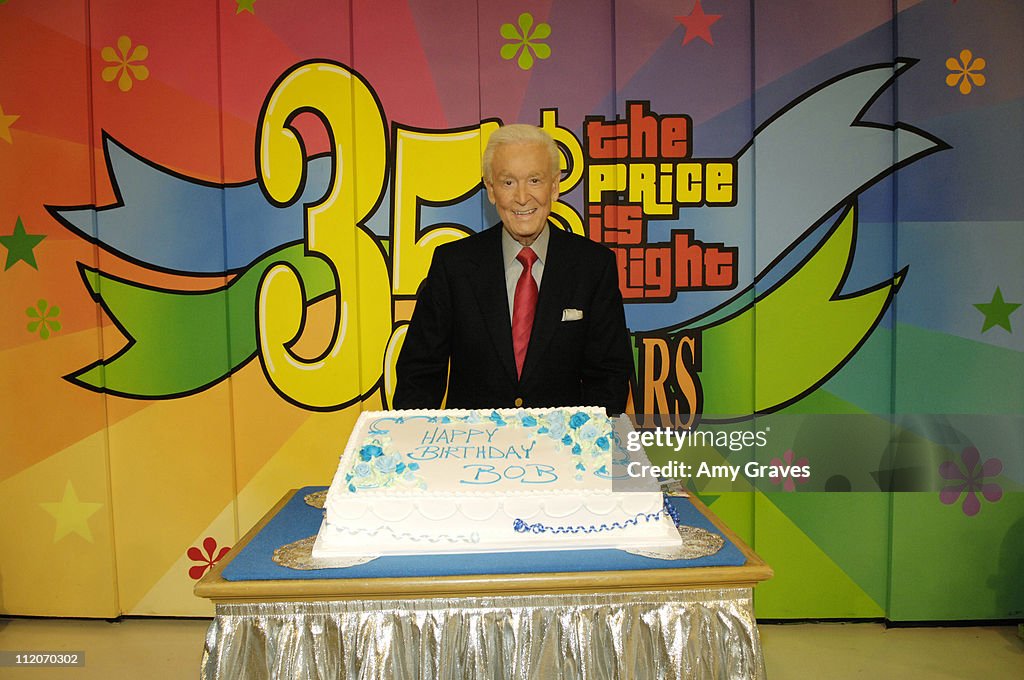 Bob Barker Celebrates His 83rd Birthday on the Set of CBS's "The Price is Right"