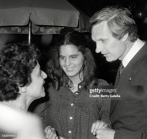 Arlene Alda, Elizabeth Alda and Alan Alda during "The Seduction of Joe Tynan" New York City Premiere Party at Promenade Cafe, Rockefeller Plaza in...