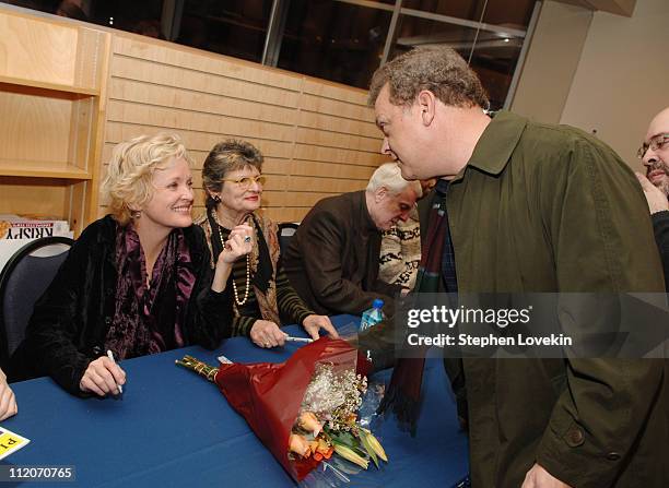 Christine Ebersole, who portrays Edith Bouvier Beale , and Mary Louise Wilson, who portrays Edith Ewing Bouvier Beale , in the Broadway musical "Grey...