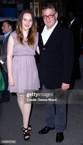 Alice Wilkinson and Tom Wilkinson attend the New York Premiere of "The Conspirator" at The Museum of Modern Art on April 11, 2011 in New York City.