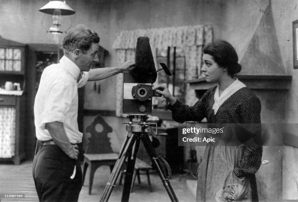 Herbert Brenon and Alla Nazimova
