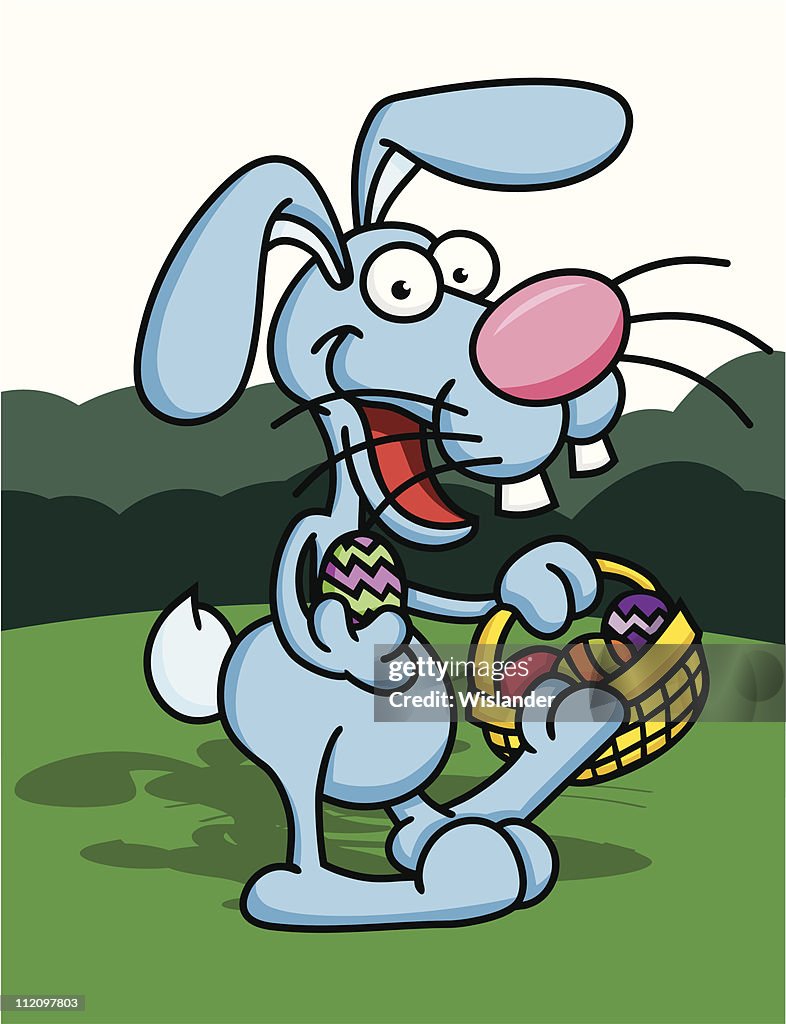 A Goofy Rabbit Goofy Easter Bunny High-Res Vector Graphic - Getty Images