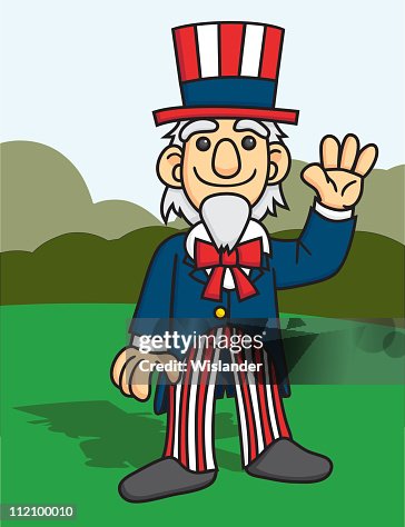 Uncle Sam Waving Uncle Sam Waving
