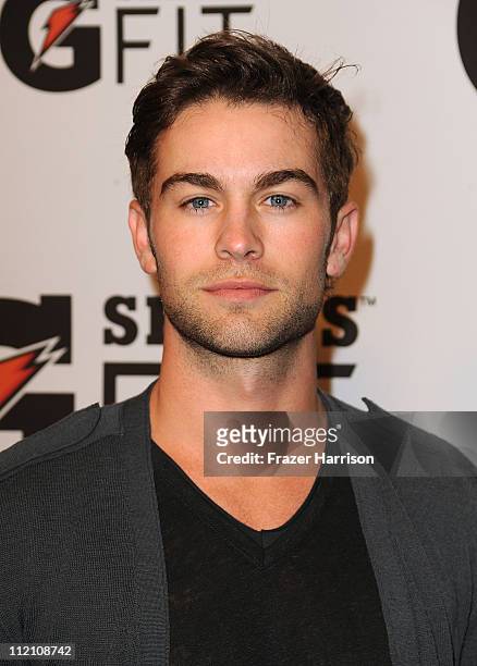 Actor Chace Crawford arrives at Gatorade's "G Series Fit" Launch Party at the SLS Hotel on April 12, 2011 in Los Angeles, California.