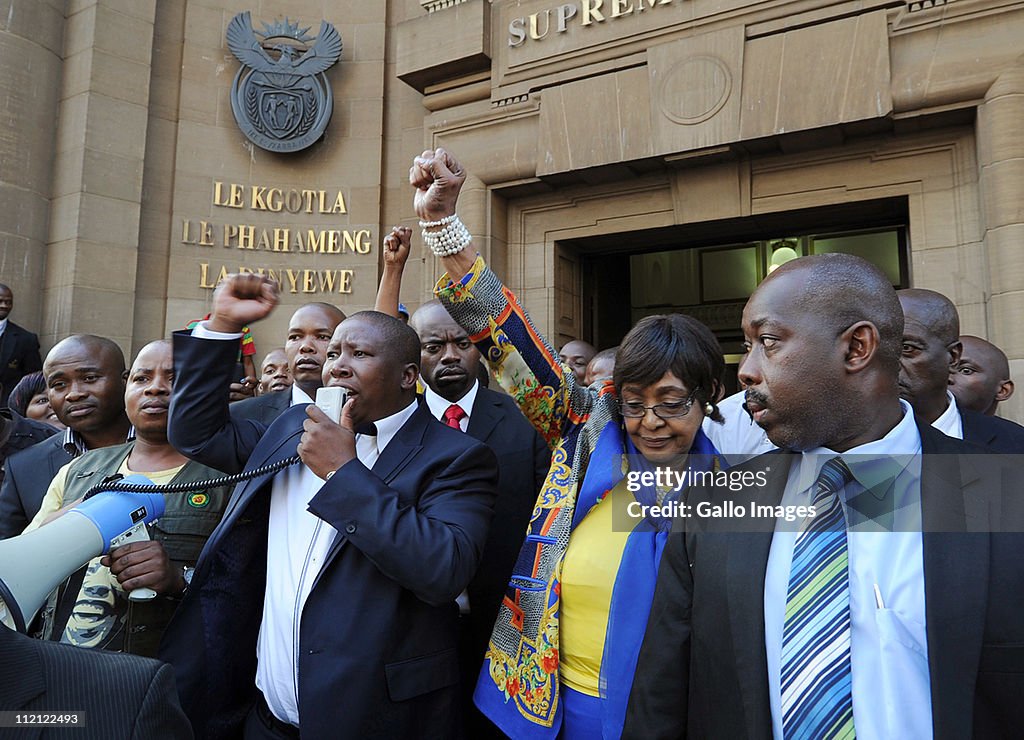 Julius Malema Appears In Court For Hate Speech