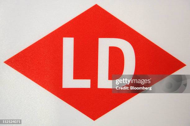 Louis Dreyfus Armateurs SAS company logo is displayed during a news conference in Paris, France, on Wednesday, April 13, 2011. China Shipbuilding...