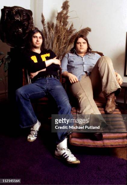 Meat Loaf and Jim Steinman , portrait, New York, March 1978.