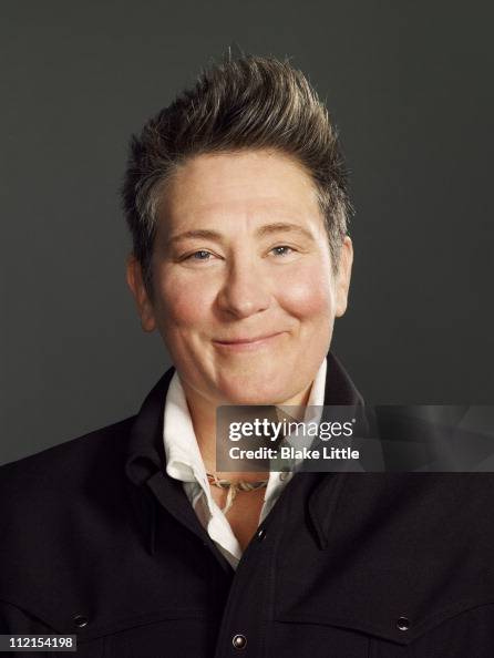 Singer k.d. lang is photographed for The London Times in Los Angeles ...