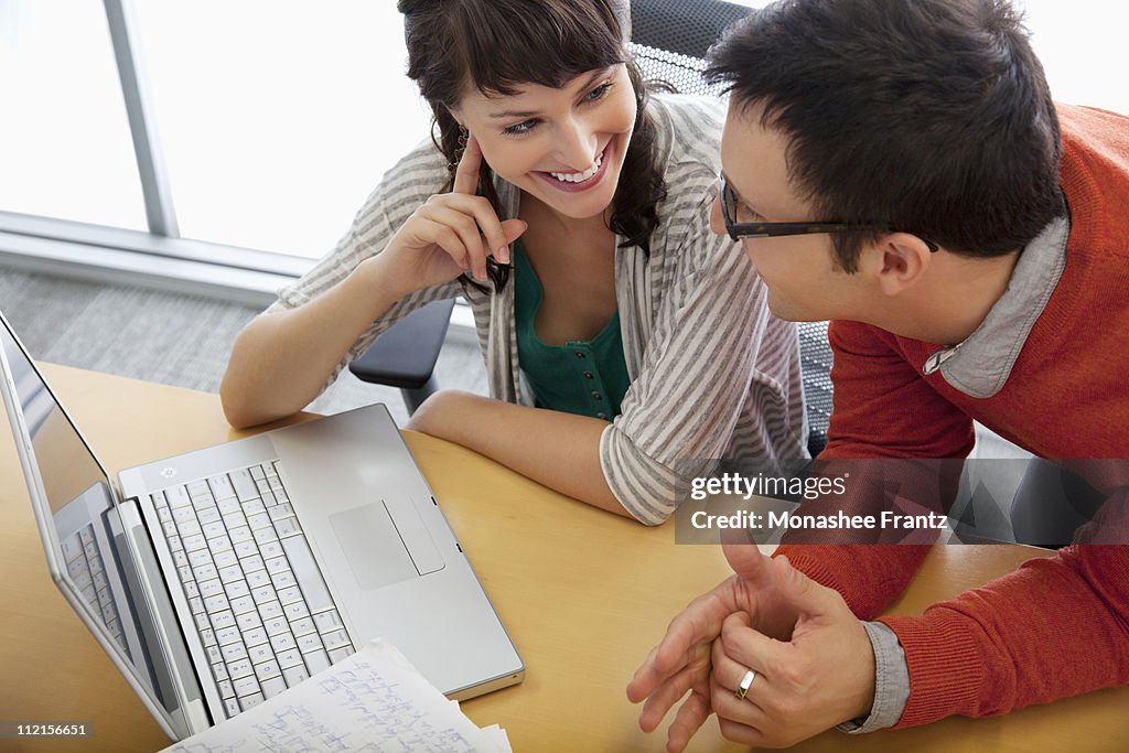 Business people working together in office