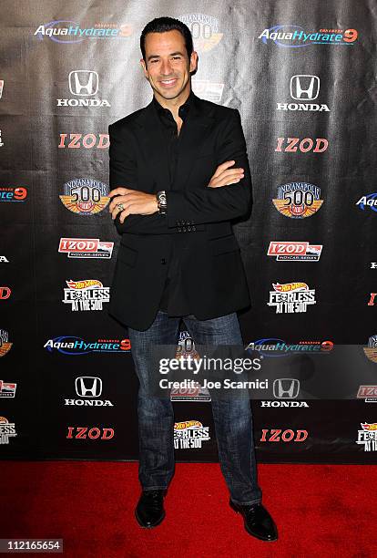 Dancing with the Stars" champion and IZOD IndyCar Series Driver Helio Castroneves attends an IZOD party to celebrate the 100th Anniversary...
