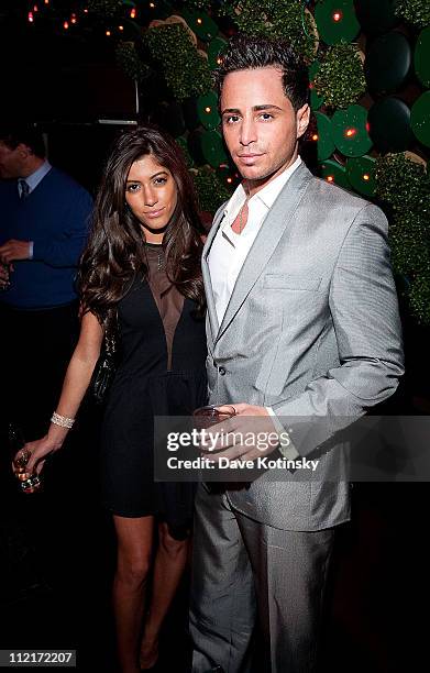 John Gotti Agnello and girlfriend attend Frank Gotti's 21st birthday celebration>> at Greenhouse on April 13, 2011 in New York City.