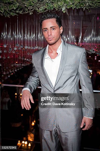 John Gotti Agnello attends Frank Gotti's 21st birthday celebration at Greenhouse on April 13, 2011 in New York City.